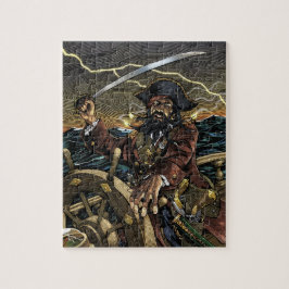 Blackbeard Piraten-Puzzlespiel Puzzle