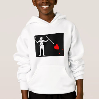 Blackbeard-Piratenflagge Edward Teach-Flagge Hoodie