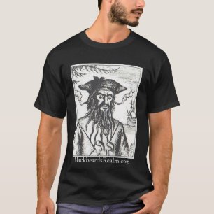 Blackbeards Reich-Schwarz-T-Shirt T-Shirt