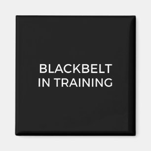Blackbelt in Training Martial Arts Karate Magnet
