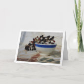 BlackBerry auf der Mosaikkarte Karte (Vorderseite)