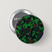 BlackBerry auf dunkelgrau Button (Vorne & Hinten)