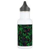 BlackBerry auf dunkelgrau Edelstahlflasche (Links)