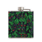 BlackBerry auf dunkelgrau Flachmann (Rückseite)