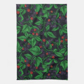 BlackBerry auf dunkelgrau Geschirrtuch (Vertikal)