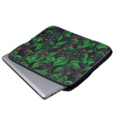 BlackBerry auf dunkelgrau Laptopschutzhülle (Vorne Knopf)