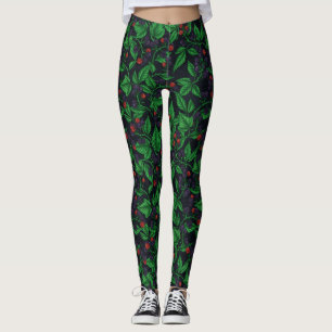 BlackBerry auf dunkelgrau Leggings