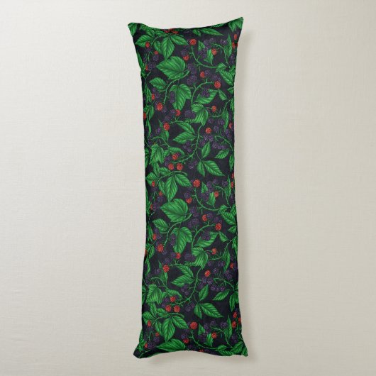 BlackBerry auf dunkelgrau Seitenschläferkissen (Rückseite (Vertikal))