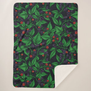 BlackBerry auf dunkelgrau Sherpadecke