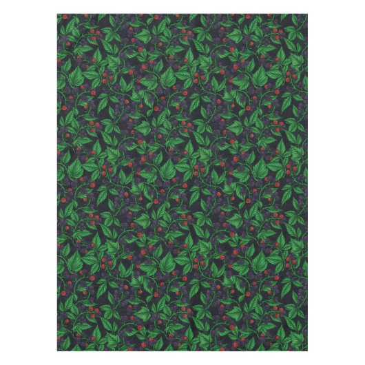 BlackBerry auf dunkelgrau Tischdecke (Vorderseite)