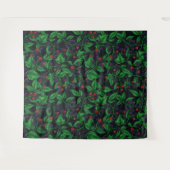 BlackBerry auf dunkelgrau Wandteppich (Vorderseite (Horizontal))