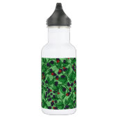 BlackBerry auf grün Edelstahlflasche (Rechts)