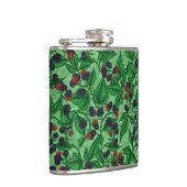 BlackBerry auf grün Flachmann (Rechts)