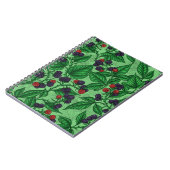 BlackBerry auf grün Notizblock (Linke Seite)