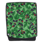 BlackBerry auf grün Rucksack (Vorderseite)