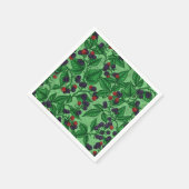 BlackBerry auf grün Serviette (Ecke)