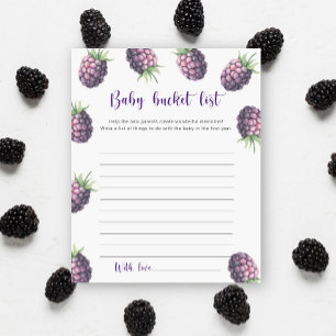 Blackberry - Baby-Aufgabenliste