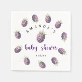 BlackBerry - Babydusche Serviette (Vorderseite)