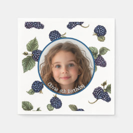 BlackBerry Benutzerdefiniertes Foto und Bezeichnun Serviette