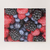 BlackBerry Blueberries Himbeeren Puzzle (Horizontal)