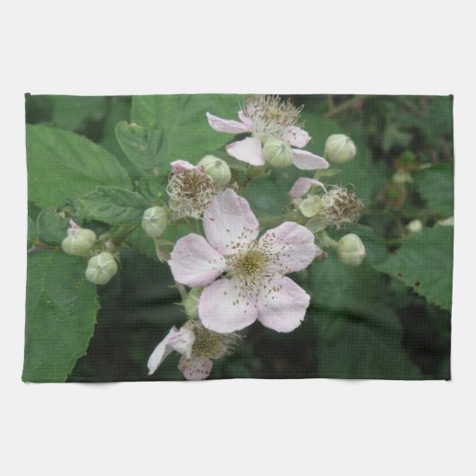 BlackBerry Blume Küchentuch (Horizontal)