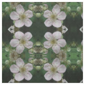 BlackBerry Blume Makro Gemustertes Gewebe Stoff (Muster)