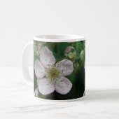 BlackBerry Blume Makro-Tasse Kaffeetasse (Vorderseite Links)