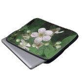 BlackBerry-Blume Notebook-Sieb Laptopschutzhülle (Vorne Knopf)