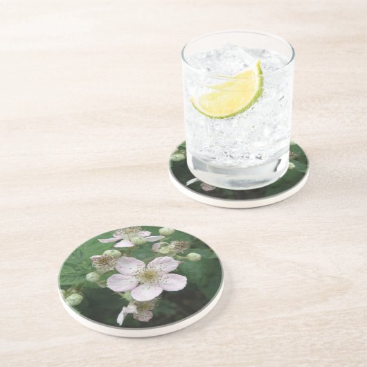 BlackBerry Blume Untersetzer (Seite)