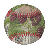 BlackBerry Blumengarten Blume Schmetterling Kunst Baseball (Vorderseite)