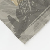 BlackBerry Blumengarten Blume Schmetterling Kunst Fleecedecke (Ecke)