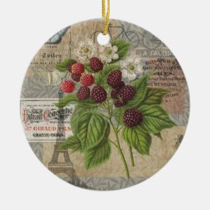 BlackBerry Blumengarten Blume Schmetterling Kunst Keramik Ornament