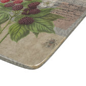 BlackBerry Blumengarten Blume Schmetterling Kunst Schneidebrett (Ecke)