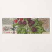 BlackBerry Blumengarten Blume Schmetterling Kunst Yogamatte (Rückseite (Horizontal))