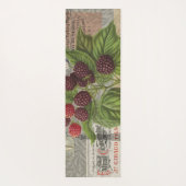 BlackBerry Blumengarten Blume Schmetterling Kunst Yogamatte (Rückseite)