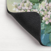 BlackBerry-Blüten Mousepad (Ecke)
