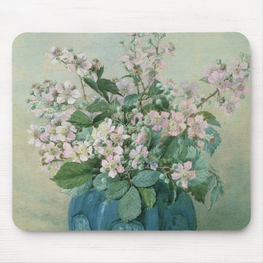 BlackBerry-Blüten Mousepad (Vorne)