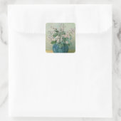 BlackBerry-Blüten Quadratischer Aufkleber (Tasche)