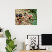 BlackBerry Bonanza Print Poster (Heimbüro)