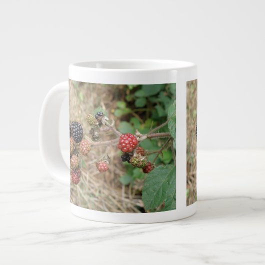 BlackBerry Bonanza Tasse (Vorderseite Links)
