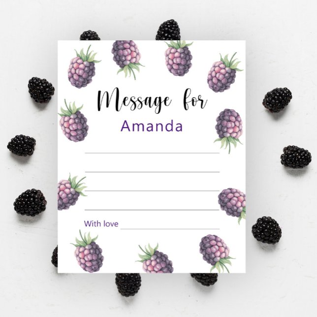 BlackBerry Botschaft zur Geburtstagszeit Kapseln (Von Creator hochgeladen)