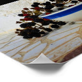 Blackberry Bowl auf Mosaik Poster (Ecke)