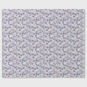 BlackBerry Branches: Vintages Aquarellmuster. Geschenkpapier (Flach)
