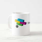 BlackBerry BrickBreaker Kaffeetasse (Vorderseite Links)