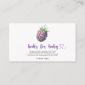 BlackBerry - Bücher für die Kinderkarte Begleitkarte (Vorderseite)