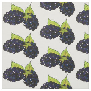 BlackBerry Bush Summer BlackBerry Berry Berries Stoff