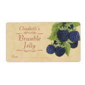 BlackBerry-Canning-Etikett (Vorne)