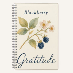 Blackberry — Dankbarkeit  Notizblock