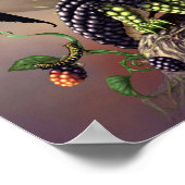 BlackBerry Dragon 11x14 (4x6 und höher) Poster (Ecke)
