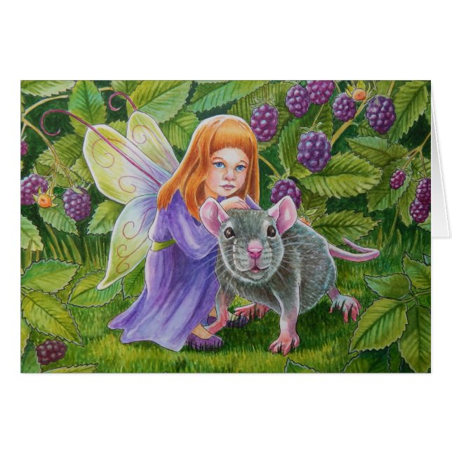 BlackBerry Fairy und HausMaus (Vorderseite (Horizontal))